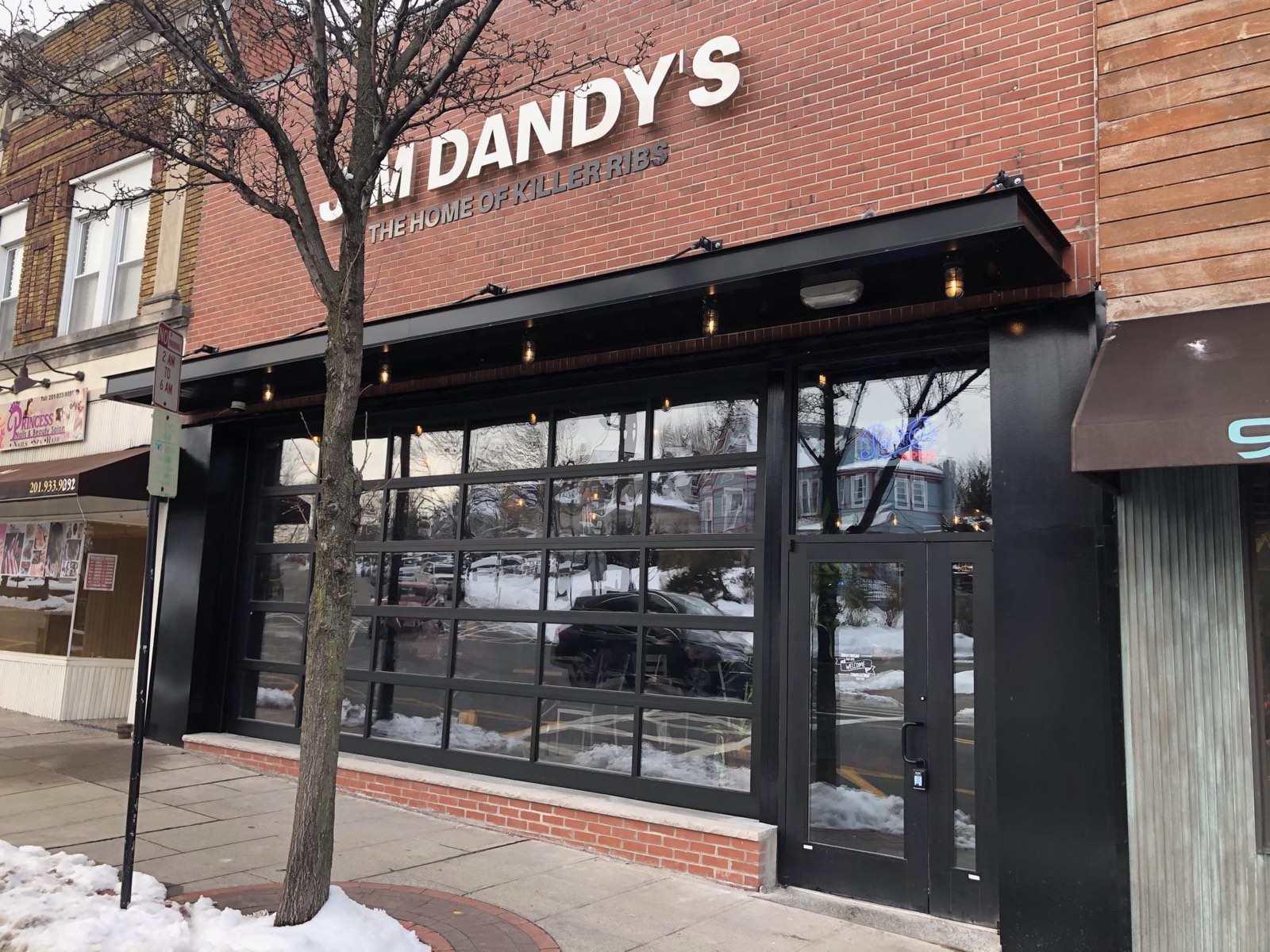 Jim Dandy's Rutherford storefront on Park Ave