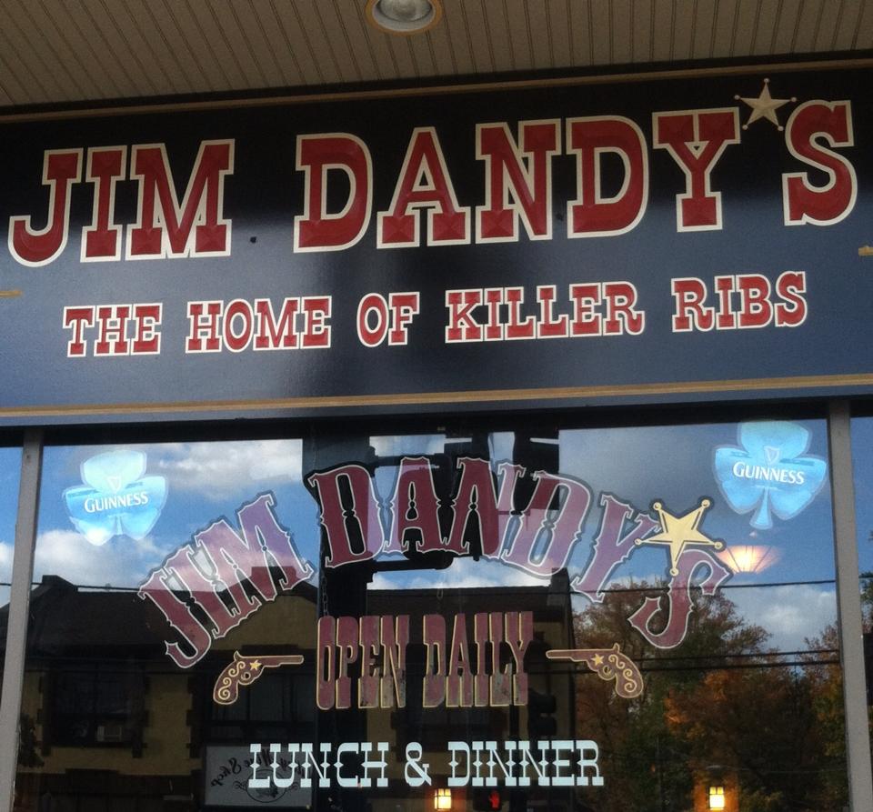 The original Jim Dandy's storefront on Franklin Ave in Nutley